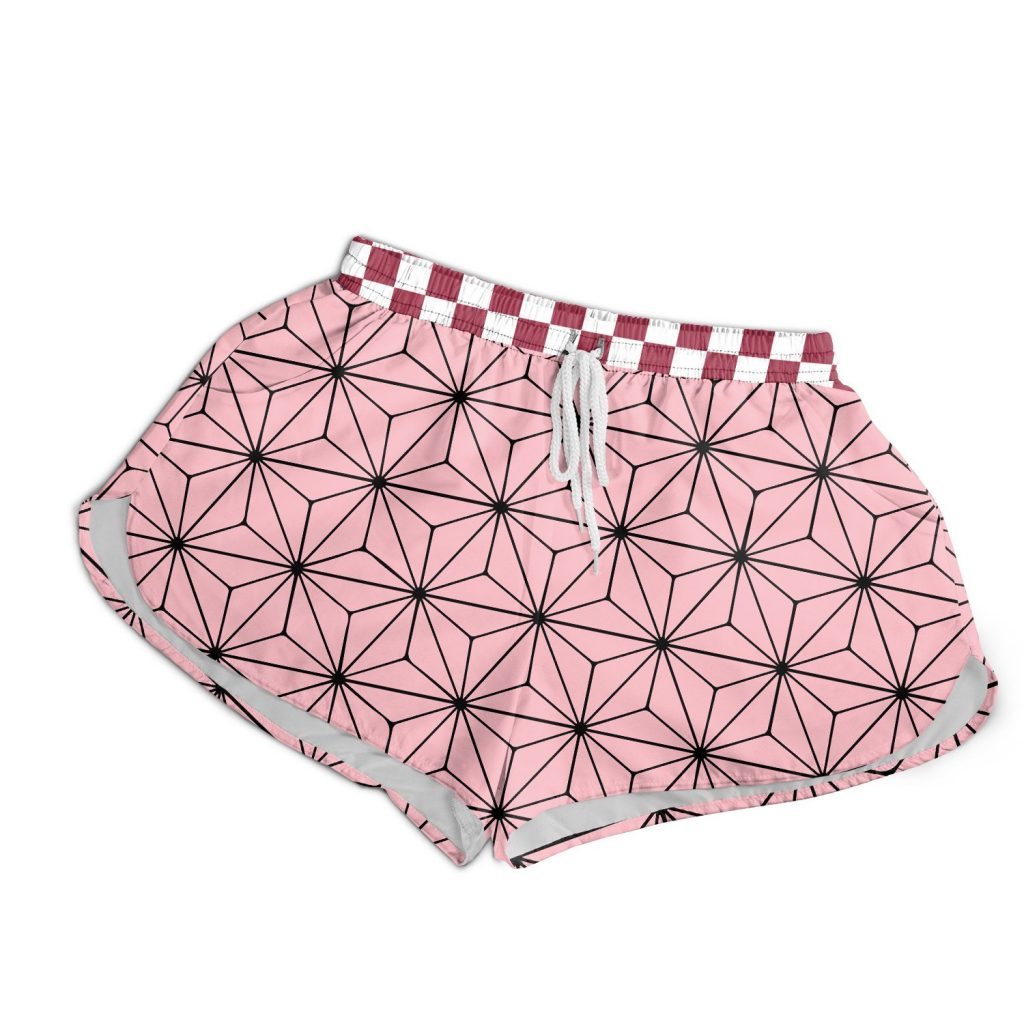 Womens Board Shorts front 15 - Demon Slayer Store