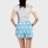 Womens Board Shorts human mockup back 17 - Demon Slayer Store