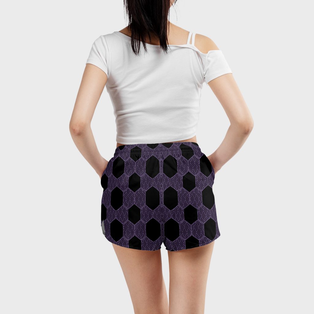 Womens Board Shorts human mockup back 26 - Demon Slayer Store
