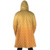 Zenitsu Agatsuma Demon Slayer AOP Hooded Cloak Coat BACK Mockup - Demon Slayer Store
