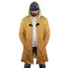 Zenitsu Agatsuma Demon Slayer AOP Hooded Cloak Coat FRONT Mockup - Demon Slayer Store