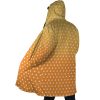Zenitsu Agatsuma Demon Slayer AOP Hooded Cloak Coat SIDE Mockup - Demon Slayer Store