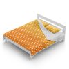Zenitsu Agatsuma Demon Slayer Bedding Set Corner Mockup - Demon Slayer Store