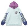 akaza Flat Hoodie front - Demon Slayer Store