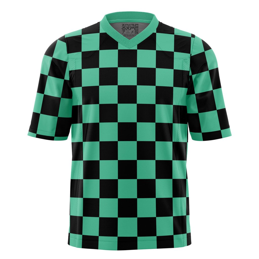 football jersey front 1 - Demon Slayer Store