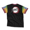 giyu Streetwear T Shirt Back wrinkly 2 - Demon Slayer Store