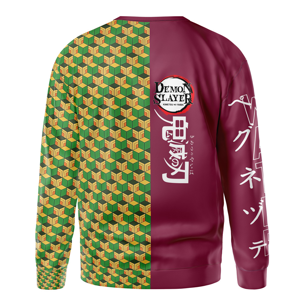 giyuhaori Sweatshirt back - Demon Slayer Store