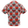 hanafuda Button Up Hawaiian Shirt back 1 - Demon Slayer Store