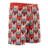 hanafuda Hawaiian Swim Trunks Board Shorts side Knot - Demon Slayer Store