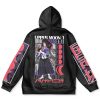 kokushibo Flat Hoodie back - Demon Slayer Store