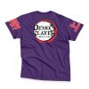 kokushibo Streetwear T Shirt Back wrinkly 1 - Demon Slayer Store