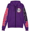 kokushibo Zip Hoodie Front Mockup 1 - Demon Slayer Store
