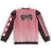 nezukohaori Flat Sweatshirt back - Demon Slayer Store