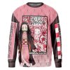 nezukohaori Sweatshirt Front - Demon Slayer Store