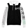 obanai Zip Hoodie Front Mockup 1 - Demon Slayer Store