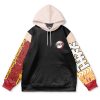 rengoku Flat Hoodie front 1 - Demon Slayer Store