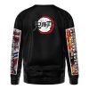 rengokuvsakaza Sweatshirt back - Demon Slayer Store