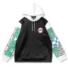 sanemi Flat Hoodie front - Demon Slayer Store