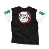 sanemi Streetwear T Shirt Back wrinkly 1 - Demon Slayer Store