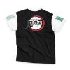 sanemi Streetwear T Shirt Back wrinkly - Demon Slayer Store
