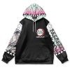 shinobu Flat Hoodie front - Demon Slayer Store