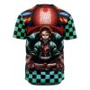 tanjiro Baseball Jersey back - Demon Slayer Store