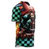 tanjiro Baseball Jersey side - Demon Slayer Store