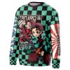 tanjirohaori Sweatshirt side - Demon Slayer Store