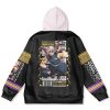 uzui Flat Hoodie back - Demon Slayer Store