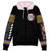 uzui Zip Hoodie Front Mockup - Demon Slayer Store