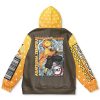 zenitsu Flat Hoodie back - Demon Slayer Store