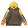 zenitsu Flat Hoodie front - Demon Slayer Store