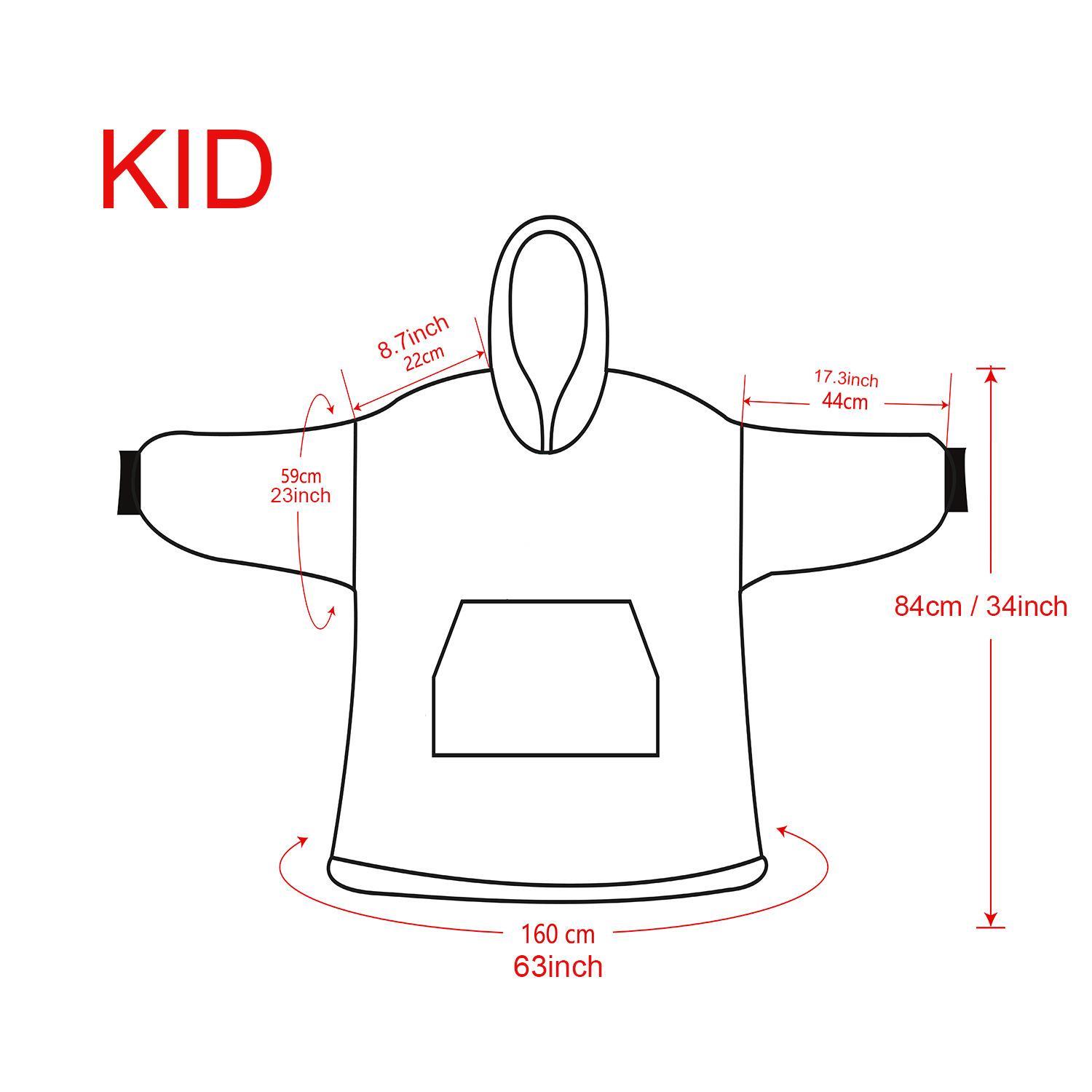 Product size chart
