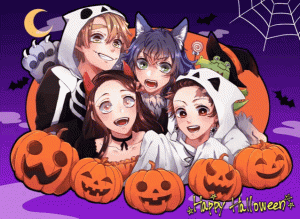 kimetsu no yaiba halloween - Demon Slayer Store