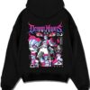 AKAZERO A.black hoodie flat back design - Demon Slayer Store