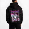 AKAZERO B.black hoodie male back view - Demon Slayer Store