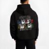 GIYU20 B.black hoodie male back view - Demon Slayer Store