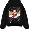 GYOMHSHR A.black hoodie flat back design - Demon Slayer Store