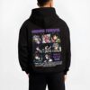 HASTRN B.black hoodie male back view - Demon Slayer Store