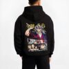 INOBST B.black hoodie male back view - Demon Slayer Store