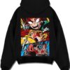 KNYCOR A.black hoodie flat back design - Demon Slayer Store