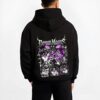 MICHIKT B.black hoodie male back view - Demon Slayer Store