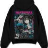 TANV2X A.black hoodie flat back design - Demon Slayer Store