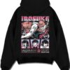 UZUISH A.black hoodie flat back design - Demon Slayer Store