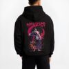 kokushibo demon slayer black hoodie male back view - Demon Slayer Store